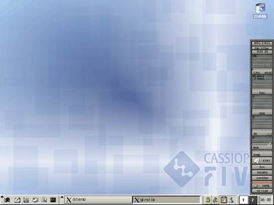 X11 desktop by KDE2 on FreeBSD 5-CURRENT/MPC-216XL